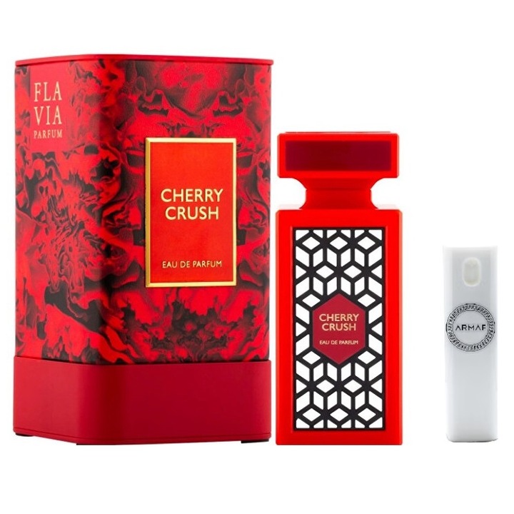 Комплект парфюмна вода Flavia by Armaf Cherry Crush унисекс 90 ml с опаковка за многократно пълнене 10 ml
