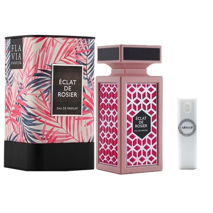 Комплект унисекс парфюмна вода Flavia by Armaf Eclat de Roisier 90 ml с опаковка за многократно пълнене 10 ml