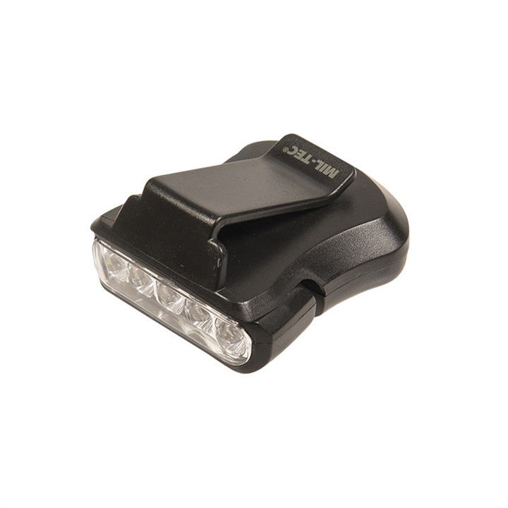 CLIPLIGHT LED черен Mil-Tec челник