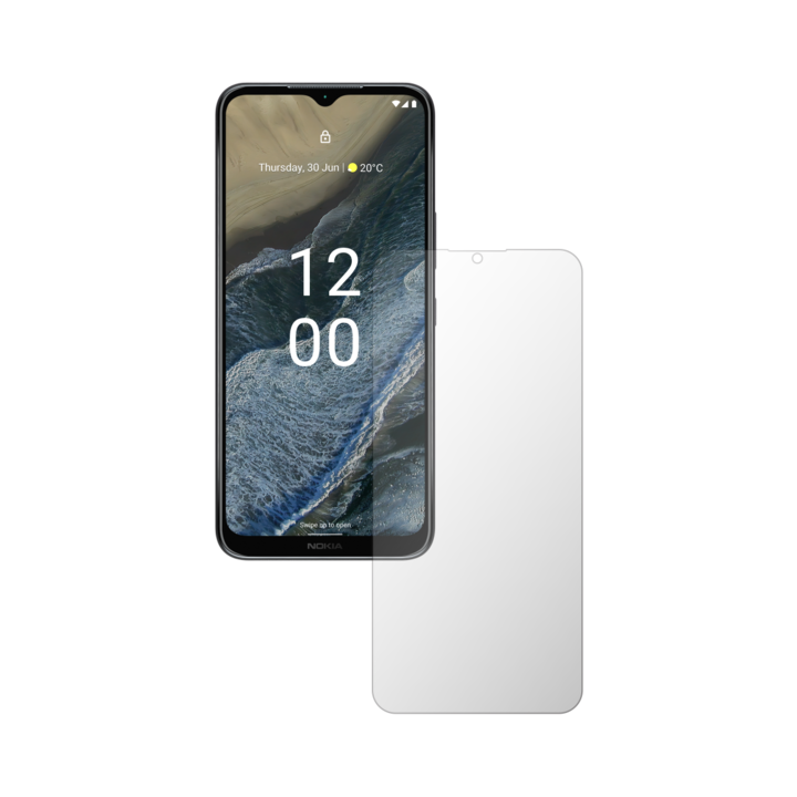 Комплект от 2x iSkinz протектор за екран за Nokia G11 Plus - подходящ за калъф, невидим Skinz HD, ултра-прозрачен силикон с пълно покритие, залепващ и гъвкав