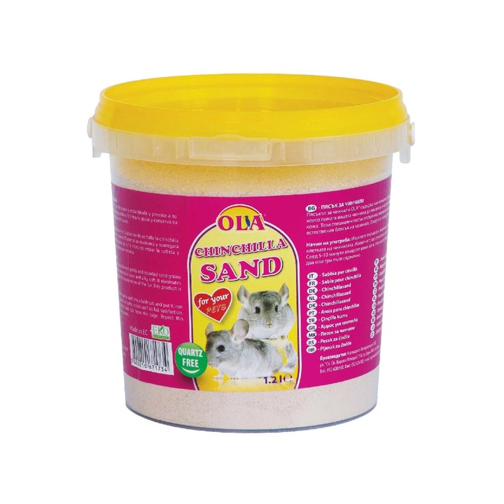 Nisip pentru chincilla, Ola, 1.2l