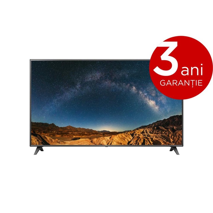 Телевизор LG 86UR781C LED, 217 cm, Ultra HD 4K, Smart TV, WiFi, CI+, Class F, Черен