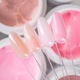 Gel constructie unghii PB Nails Jelly Flow, Milkshake, roz, 15g