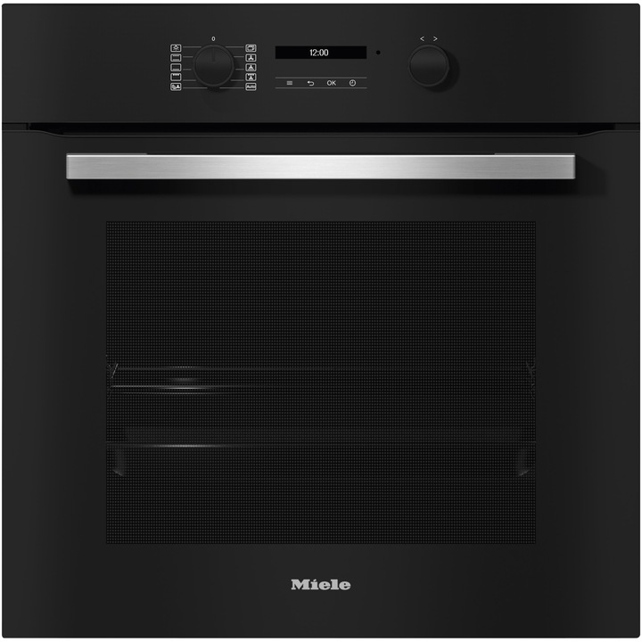 Фурна за вграждане Miele H 2766 B, Електрическа, 76 л, PerfectClean, EasyControl Plus, Miele@home, Клас A+, Черен