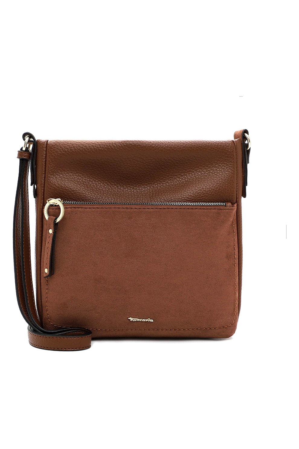 Tamaris Caro Umhängetasche – Stylische Crossbody Bag In Dunkelbraun Mit Abnehmbarem Riemen