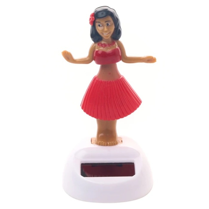 Decoratiune solara, dansatoare, multicolora, H 10.5 cm, interior