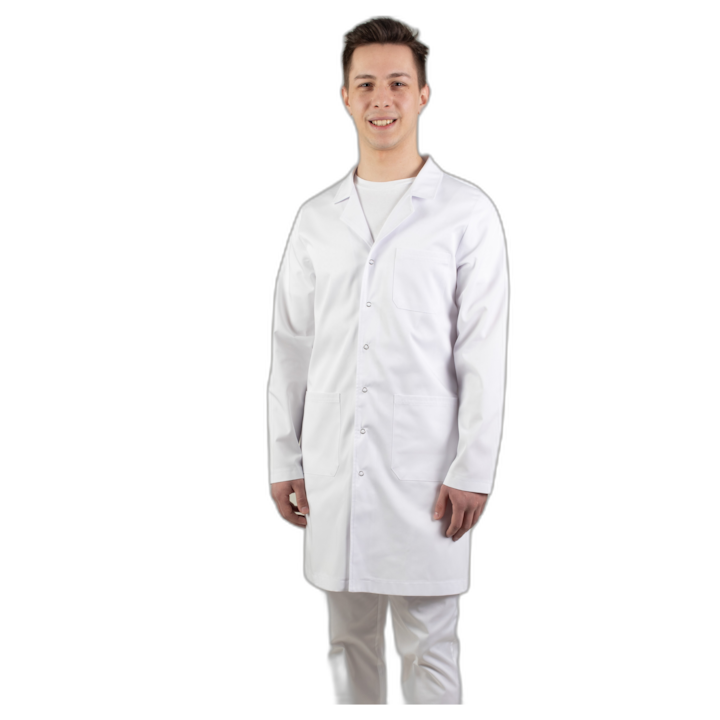Halat Medical Robert 3/4, Alb, XL
