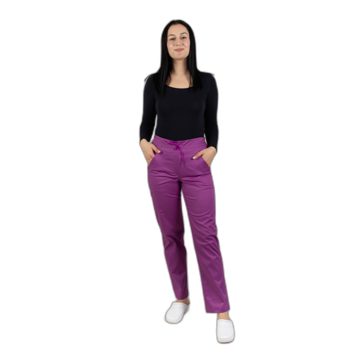 Медицински панталон Анди, Лилав, XS