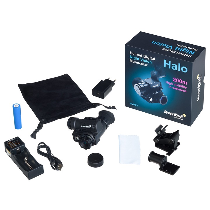 Levenhuk Halo NVM20 Helmet digitális éjjellátó monokuláris