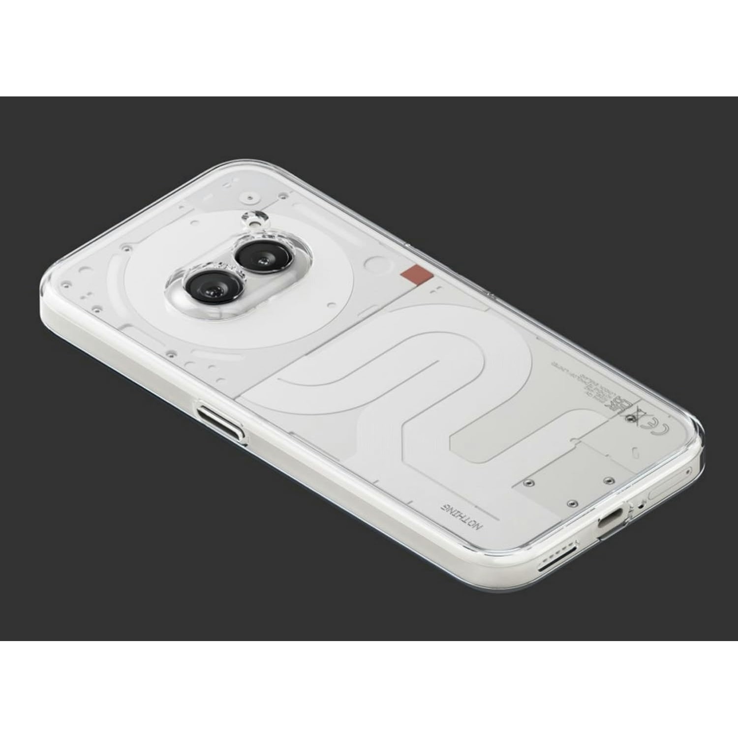 Husa protectie Mat-Tech compatibila cu Nothing Phone 2A, Anti-soc, 2MM, Protectie Camera, Decupaje Precise, Rezistenta la impact, Margini ridicate pentru protectia ecranului, Transparenta