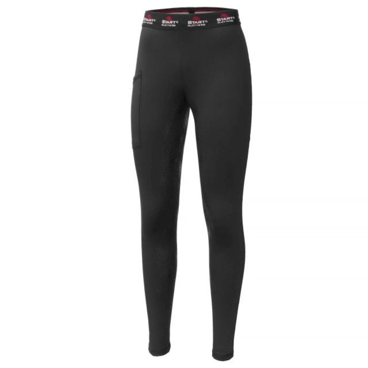 Start Colchester gyerek sport leggings, fekete, 176