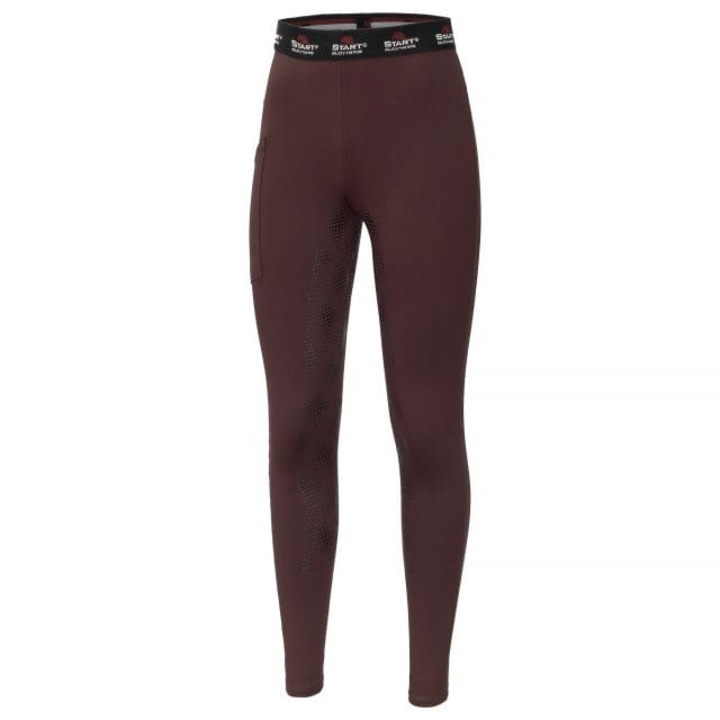Colanti sport copii, bordo, material elastic, cu silicon, pentru echitatie, pentru fete