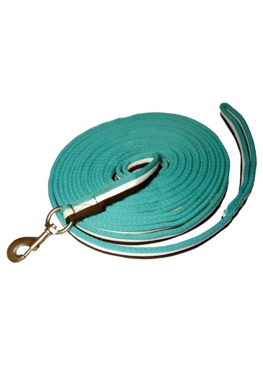 Snur echitatie Start ThreeStripe, nylon, turcoaz, 8m