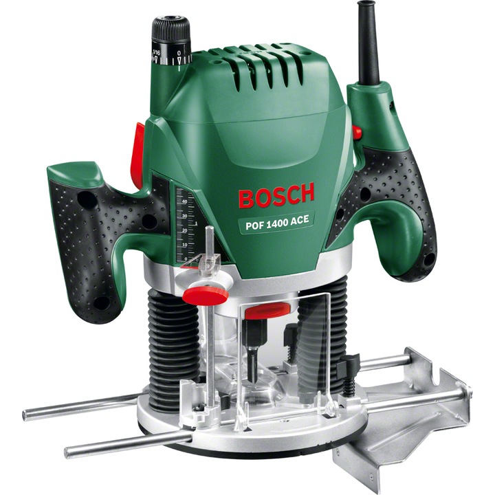 Masina de frezat Bosch POF 1400 ACE IK, 1400 W, 28000 RPM, 55 mm