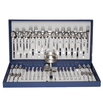 Set tacam Ginevra, Inoxriv, 51 piese, cutie lux Set tacam Ginevra, Inoxriv, 51 piese, cutie lux