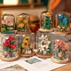 Set de constructie QttvbTna, blocuri plastice, multicolor, 13.6x11.6cm