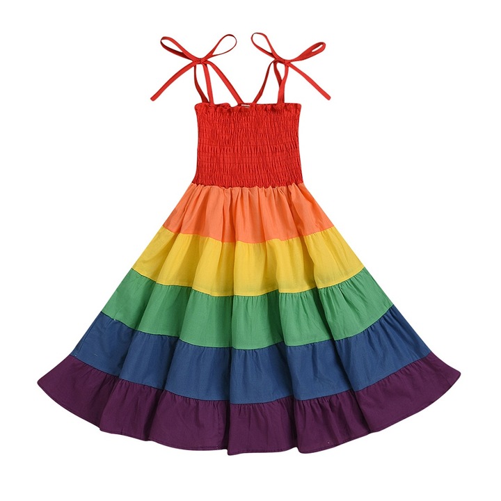 Rochie fetite QttvbTna, 100, Multicolor