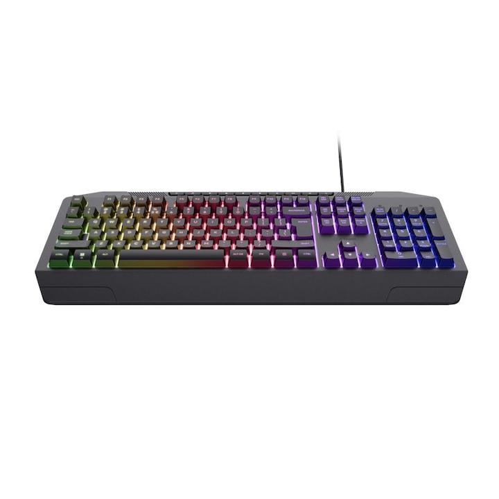 Tastatura Gaming Ravcore Edge, Mecanica, USB, Negru