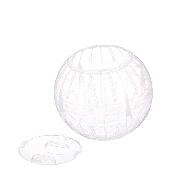Minge de activitate pentru rozatoare, Transparent, Plastic, 15 cm