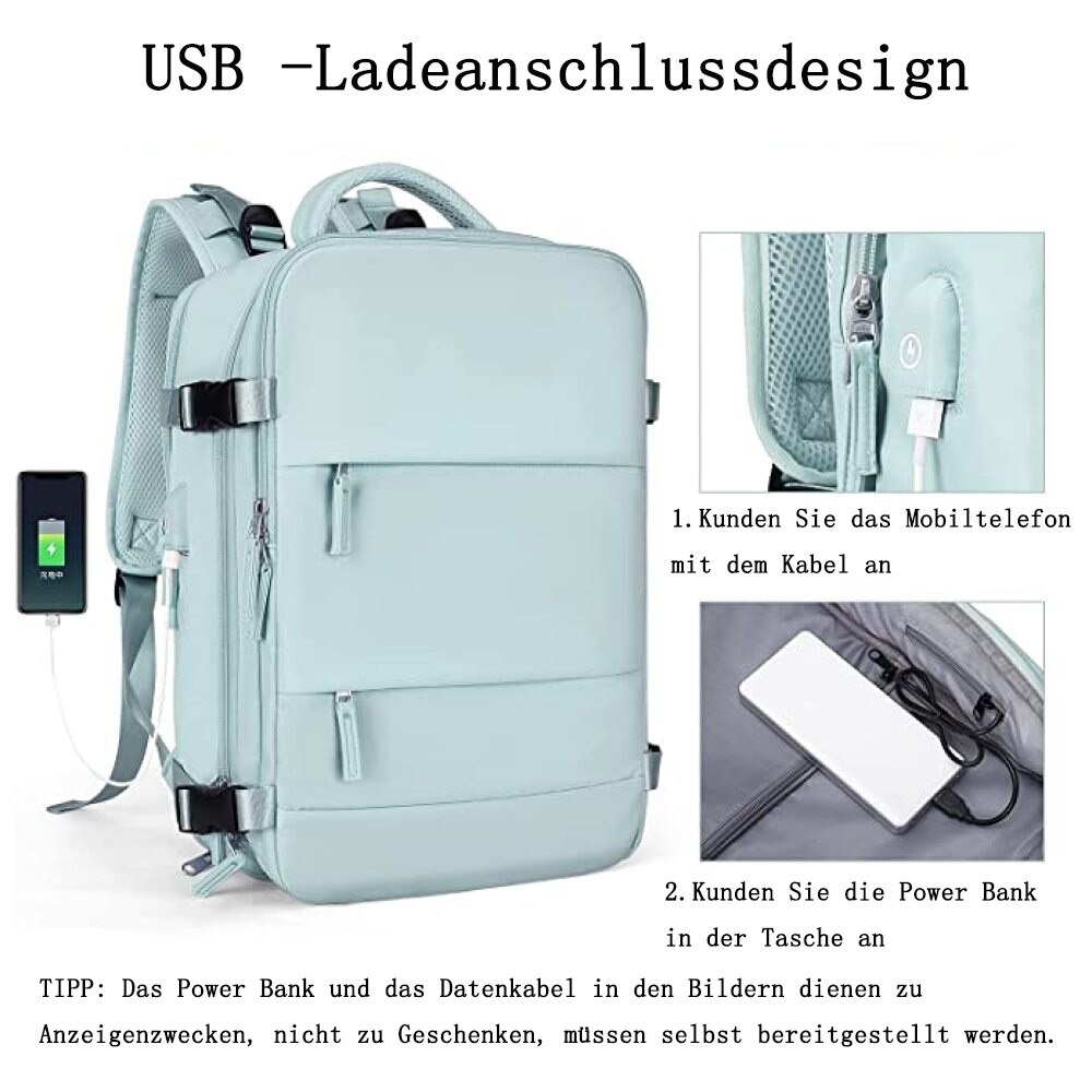 Rucsac de laptop, Poliester, 15.6 inch, Albastru