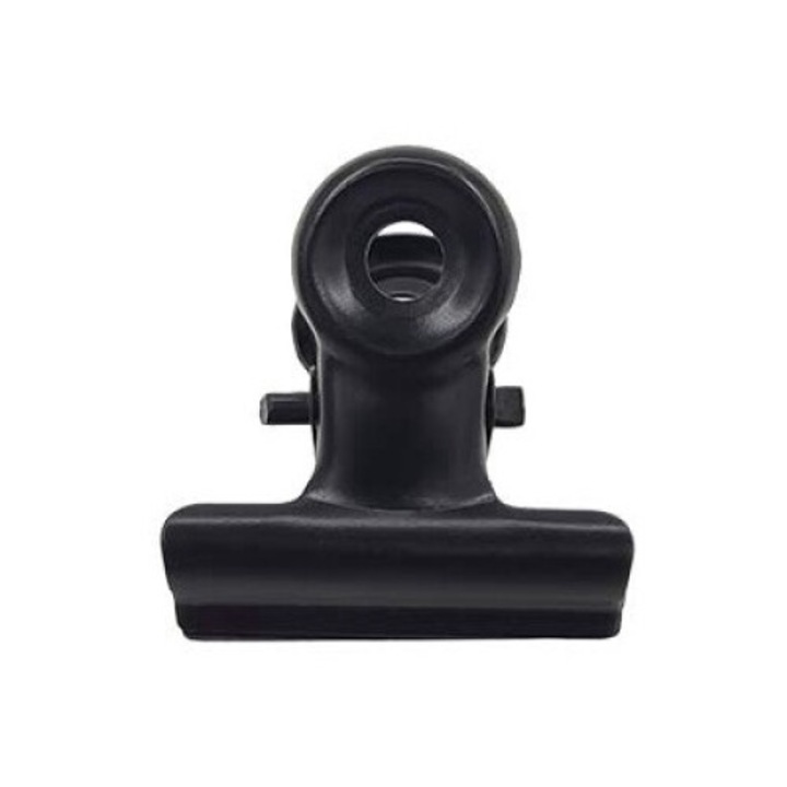 Комплект 40 метални щипки за документи Черни 22x22x14 мм