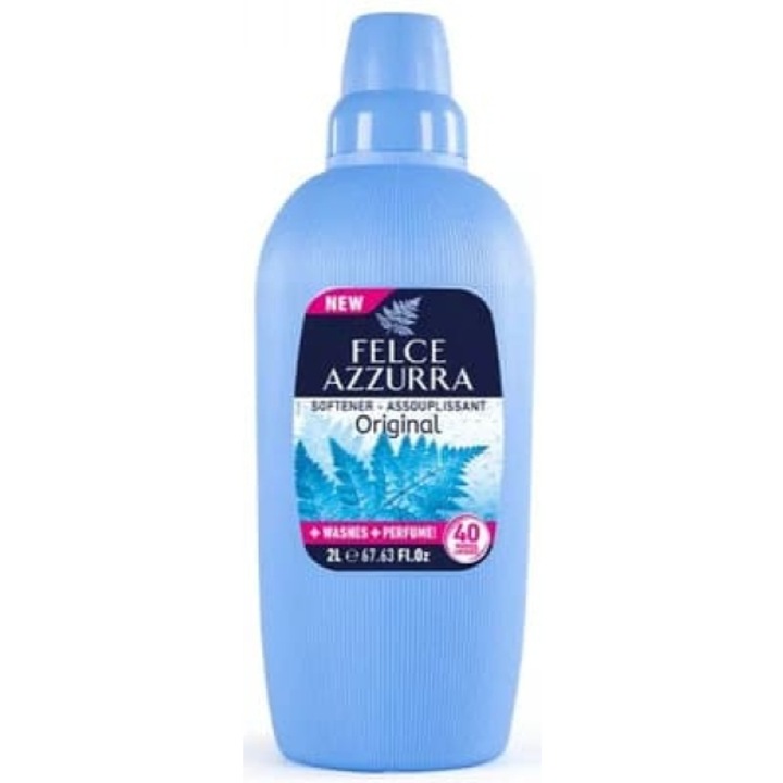 Омекотител, Felce Azzurra, Original, Деликатен аромат, 2 л