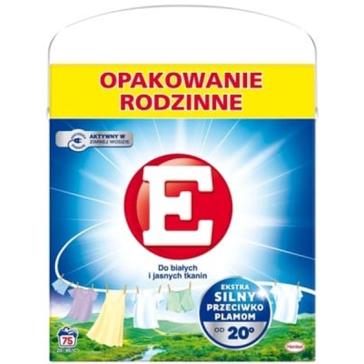 Перилен препарат Е, за бели и светли тъкани, 75 порции, 4,125 кг.