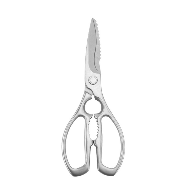 Foarfeca multifunctionala din inox, argintiu, 22.8x8.6 cm, maner ergonomic