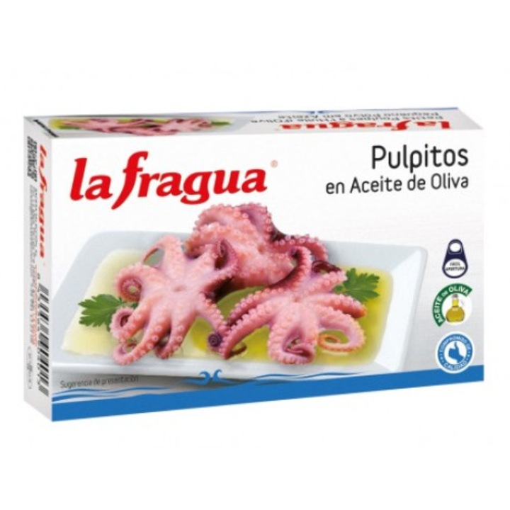 La Fragua Polip olívaolajban 120 gr