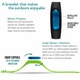 Set 3 Bratari Din Silicon Anti-Tantari pentru adulti si copii, Efect Repelent pana la 720h, 100% Natural, eZMART