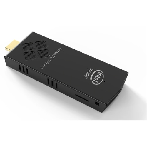 Mini PC Quad Core, T5B, 4GB RAM, 64GB eMMC, Windows 10, Dual Band