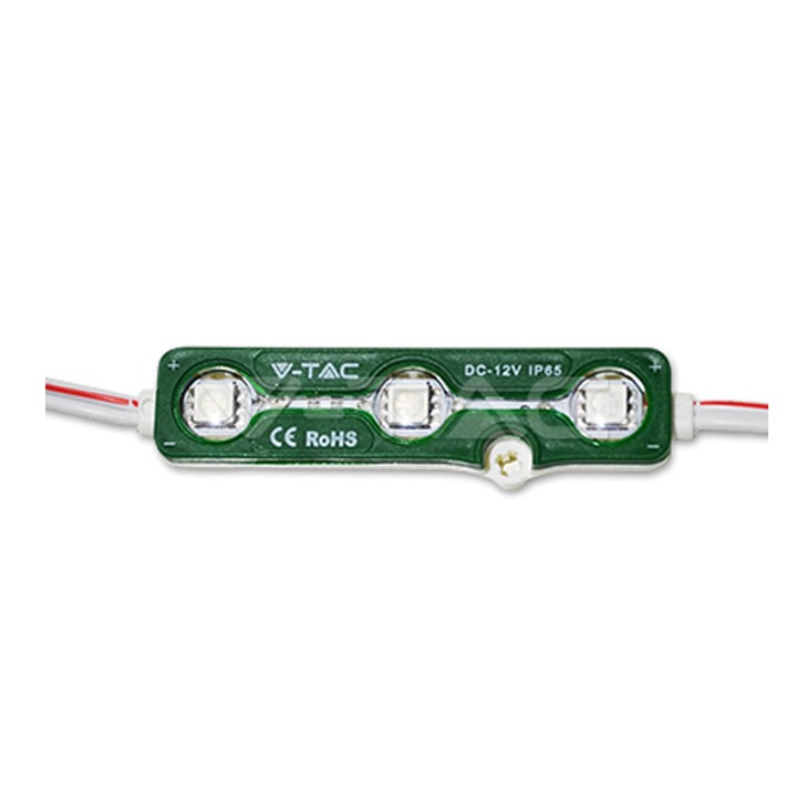 Модул 3 светодиода SMD5050 зелен IP67 V-TAC