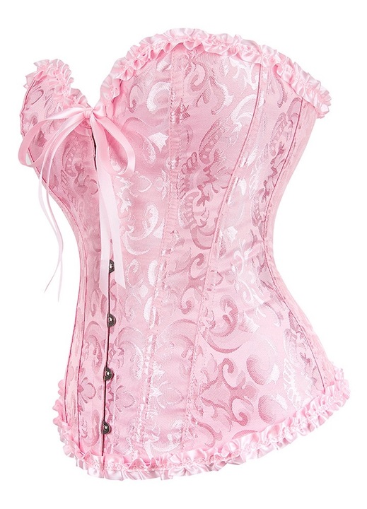 Корсет QttvbTna, дишаща материя, регулируем, памук