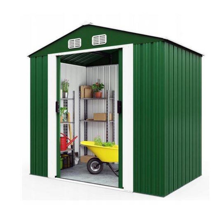 Magazie gradina, Bass Polska, 2x2,6x1,9 m, verde