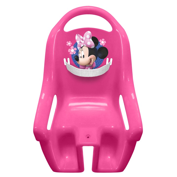 Kerékpárülés babáknak, rózsaszín, Minnie Mouse