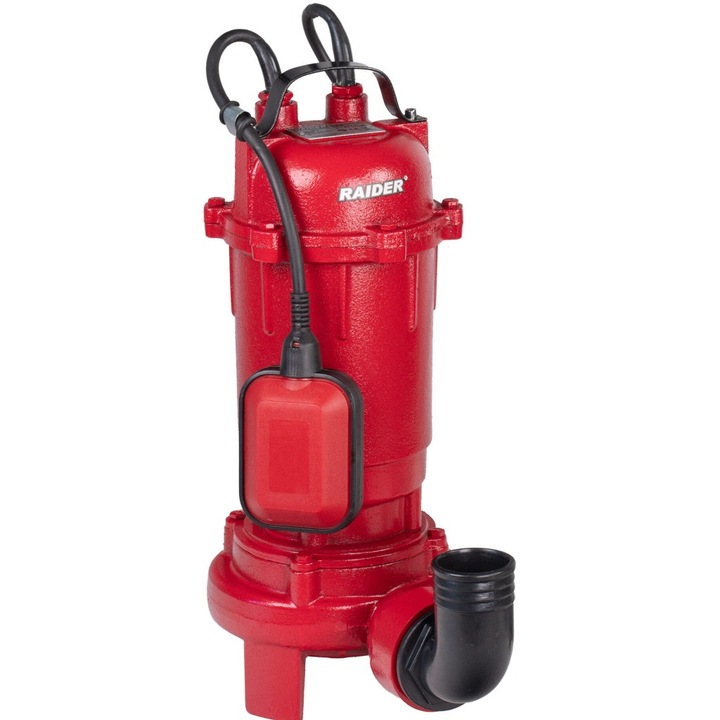 Pompa submersibila cu tocator, apa murdara 1.1kW, 230L/min, Inaltime max 9 m, adancime 7 m
