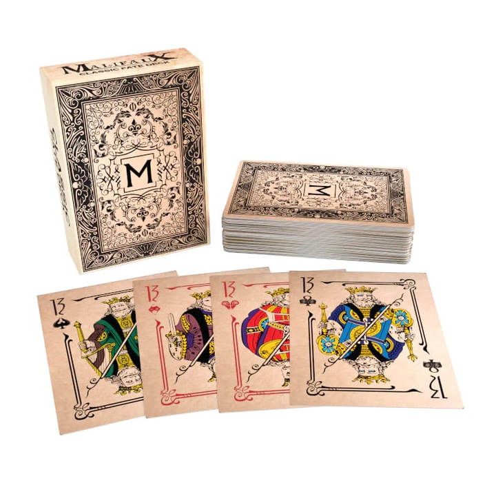 Malifaux Game Extension, Classic Fate Pakli, 54 kártya, többszínű