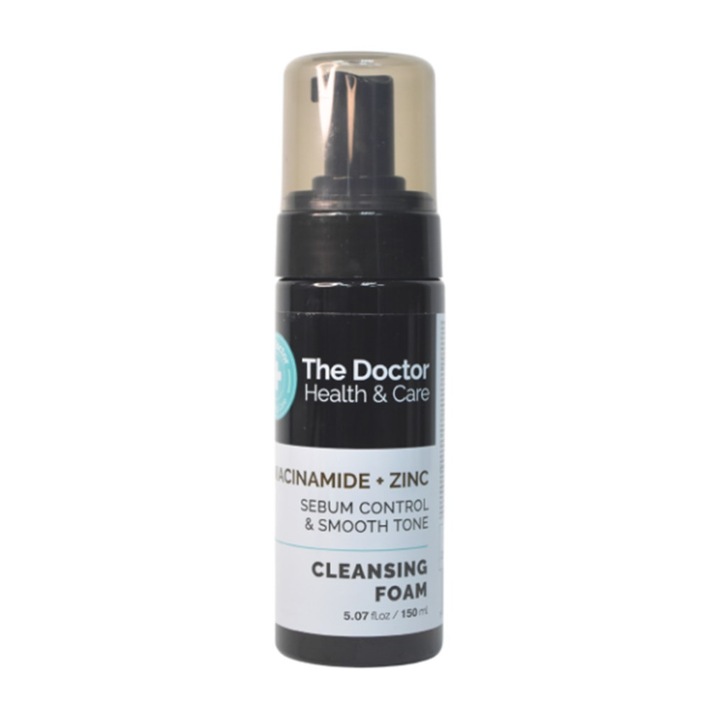 Spuma de curatare matifianta The Doctor Niacinamide + Zinc Sebum Control & Smooth Tone 150 ml