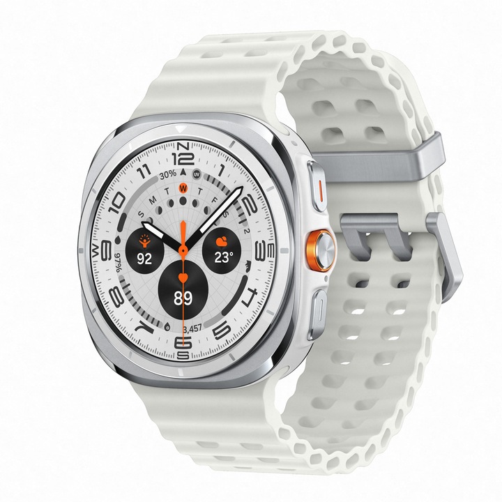 Смарт часовник Samsung Galaxy Watch Ultra, 47 мм, LTE, Titanium White