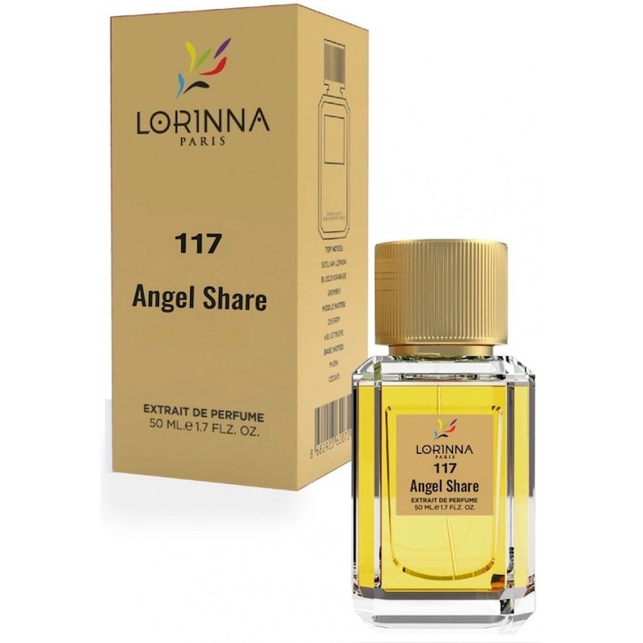 Extract de parfum Lorinna Paris Angel Share No.117 unisex 50 ml