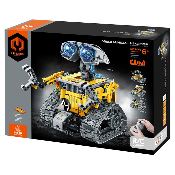 IM.Master Robot 4 in 1 - set de constructie - 560 de piese