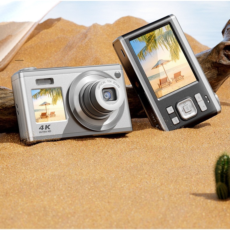 Camera digitala, 64 megapixeli HD cu cititor de carduri OTG, ecran ips ...