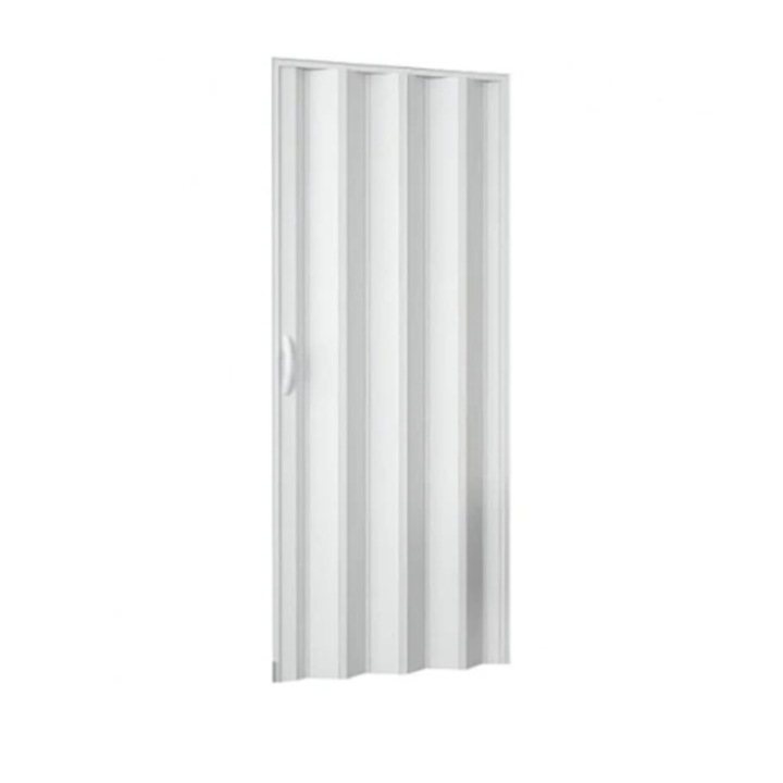 Usa plianta PVC Tempo Line, deschidere stanga/dreapta, inchidere cu magnet, 80cm x 200cm, alb
