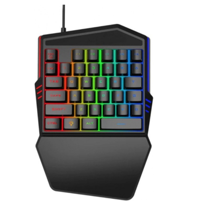 Mini Gaming billentyűzet RGB világítással Q JP60