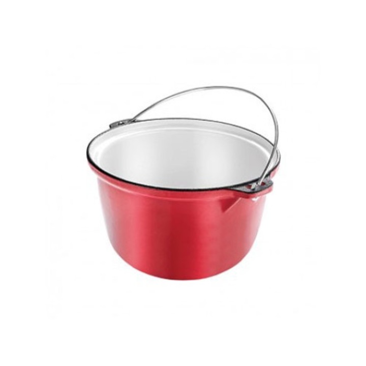 OTI емайлирана чугунена тенджера, диаметър 22 см, вместимост 3 л, 180589 / OTI 0001