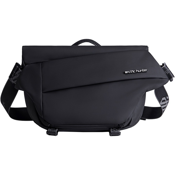 Hétköznapi messenger táska férfiaknak, Arctic Hunter YB00046BK Fekete