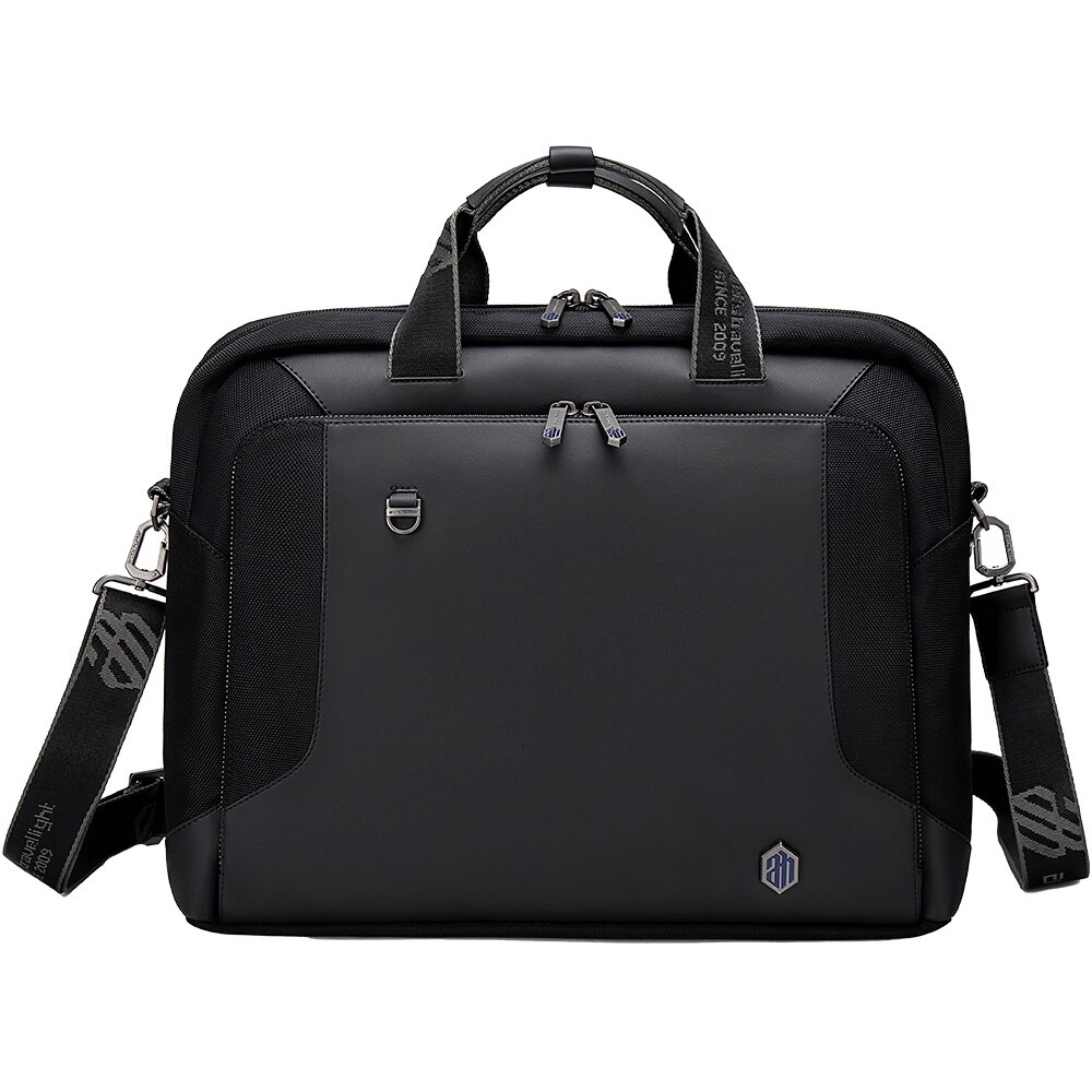 Geanta laptop 15.6 inch, compartiment tableta 11 inch, rezistenta la stropi de apa, sistem fixare pe valiza, ARCTIC HUNTER, GW0004BK, Negru