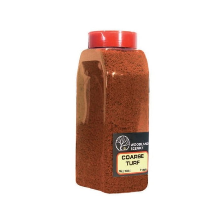 Diorama Plants WT1356 Coarse Turf Fall Rust, Woodland Scenics