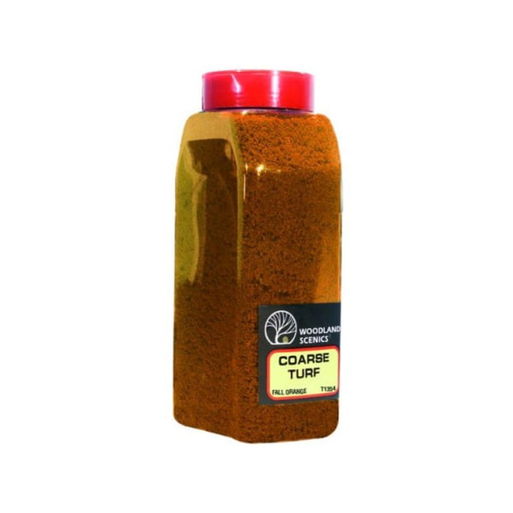 Diorama Plants WT1354 Coarse Turf Fall Orange, Woodland Scenics