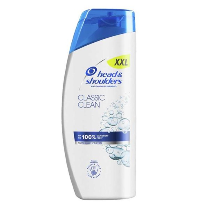 Sampon anti-matreata Head&Shoulders Classic Clean pentru par normal, XXL, 590 ml